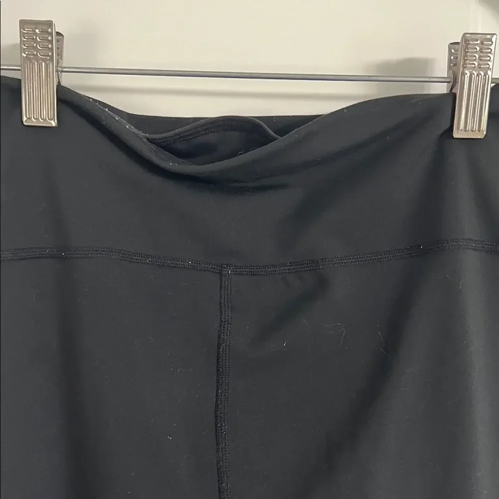 Nike Kids Black Flared Leggings Size XL